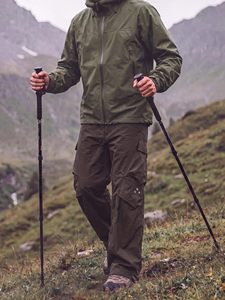 Pantalons cargo parachute pour hommes sur mesure, résistants à l'eau, pantalons de randonnée, vente en gros OEM - Product Image 4