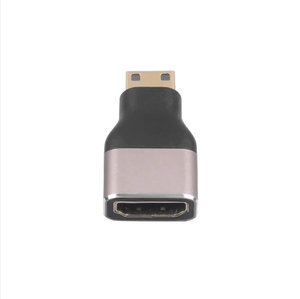 Adaptador Convertidor Mini HDMI Macho a HDMI Estándar Hembra, Chapado en Oro, Plug and Play, para Monitor de Laptop - Product Image 4