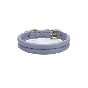 Saman Exports propose un collier de chien en cuir fait main de qualité supérieure Fournisseur supérieur Fabricant toutes tailles disponibles Rivet solide - Product Image 5