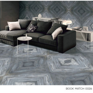 กระเบื้องพอร์ซเลนผิวมันเงาหรูหรา ขนาด 600x1200 มม. รูปแบบแผ่นใหญ่ คุณภาพพรีเมียม ผิวขัดเงา สำหรับตกแต่งผนัง พื้น ภายในและภายนอกอาคาร - Product Image 1