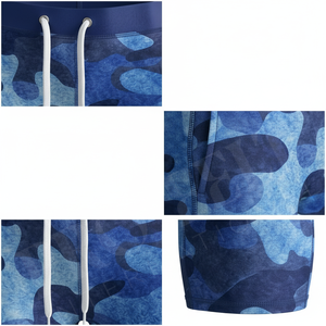 Shorts de sport camouflage de qualité supérieure pour femmes, taille haute, extensibles, pour l'entraînement, la course, le fitness et le yoga, séchage rapide - Product Image 4