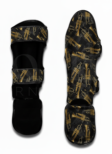 Protège-tibias en cuir PU pour Muay Thai, Enfants et Adultes, Protection des jambes pour Arts Martiaux, Entraînement de Kickboxing, Équipement de Combat MMA - Product Image 6