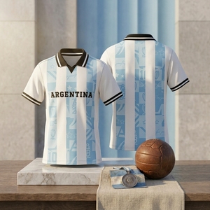 เสื้อโปโลฟุตบอลน้ำหนักเบาสำหรับการฝึกซ้อมและการเล่นกีฬากลางแจ้ง - Product Image 1