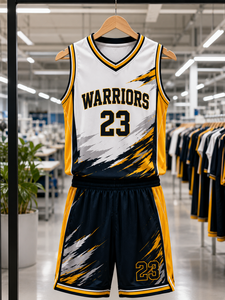Conjunto de Uniformes de Baloncesto de Alta Calidad con Logotipo Personalizado para Equipos, Ropa Deportiva de Baloncesto que Absorbe la Humedad - Product Image 5