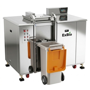 Meilleur prix, capacité de traitement 24h/24, Exbio 500 kg/jour, machine de compostage des déchets alimentaires sans odeur, machine de recyclage des aliments - Product Image 3
