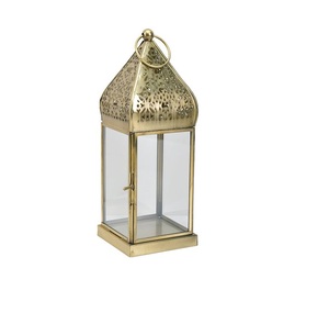 Standard Metal <b>Lantern</b> <b>Candle</b> Stand with Shiny Gold Color for Home Decor Customized Size <b>Candle</b> Holder <b>Lantern</b> Home Decoration - Product Image 4
