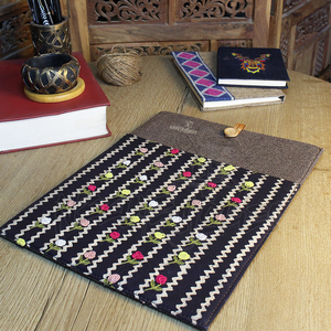 Reusable Eco Friendly Jute Laptop <b>Bag</b> with Strong Handles Stylish Laptop Carry <b>Bag</b> for Professionals - Product Image 4