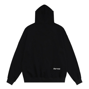 Spider Man Pulling <b>Masked</b> Design Eyes Hollowed Visible Zipper Open Spider Hoodie American Streetwear Fashion Men's Sweatshirt - Product Image 2