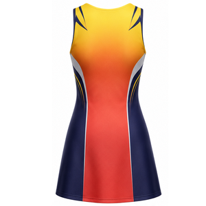 Ropa de netball para damas, falda túnica personalizada, tela atlética transpirable, para partidos, entrenamiento, liga, proveedor al por mayor, fabricante, logotipo OEM - Product Image 3