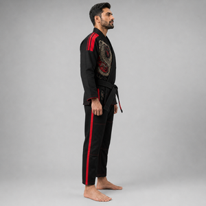 Uniforme de jiu-jitsu haut de gamme offrant un confort exceptionnel, une performance flexible et une résistance renforcée pour la pratique quotidienne. - Product Image 6