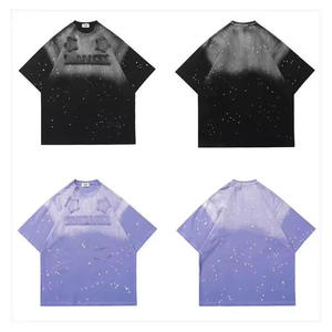 Unisex Regular Fit Vintage Puff DTG Printed O-Neck Short Sleeve Breathable Anti-Wrinkle 230g Cotton Heavyweight T-<b>Shirt</b> for <b>Men</b> - Product Image 4