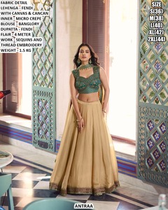 Lehenga beige Royale - Product Image 2