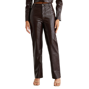Pantalon en cuir pour femme, usage extérieur, tissu respirant, avec plusieurs poches personnalisées, adapté à la randonnée, vente en gros de pantalons en cuir pour femme - Product Image 1
