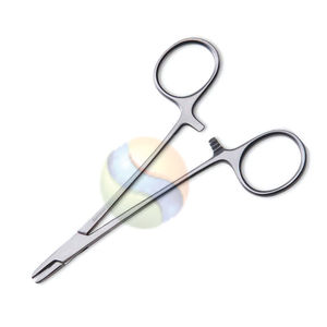 Pinces porte-aiguilles microchirurgicales professionnelles – Instrument de chirurgie générale en acier inoxydable - Product Image 2