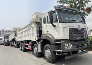 รถบรรทุกดิน SINOTRUK HOWO NX 8x4 รถดัมพ์ 400 แรงม้า ยูโร 2 ดีเซล รถบรรทุกสำหรับงานก่อสร้าง - Product Image 5