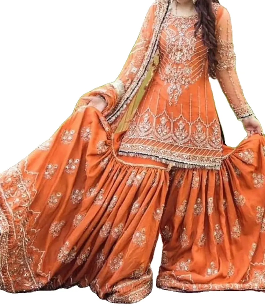 अनुकूलित डिजाइनर शादी के दिन के लिए दुल्हन की पोशाक के लिए Lehnga एशियाई दुल्हन शादी के दिन पोशाक पाकिस्तानी और भारतीय lehnga सूट