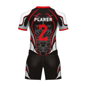 Uniformes de Rugby Personalizados al por Mayor, Conjuntos de Camisetas Transpirables con Sublimación, Diseños y Logotipos Personalizados - Product Image 2