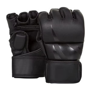 Gants de boxe MMA en cuir personnalisés en gros, conception de logo personnalisée, meilleurs fabricants - Product Image 1