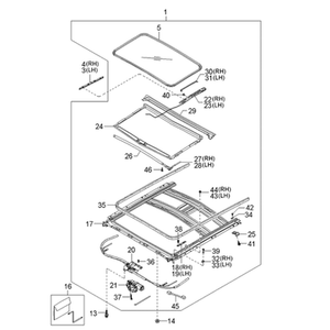 Opirus Nouvelles pièces et accessoires pour voitures et camions 816103F000 - Product Image 2