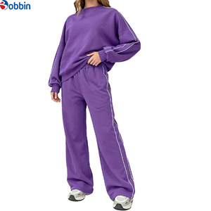 Conjunto Deportivo de 2 Piezas para Mujer, con Logotipo Personalizado, a la Moda, con Cordón Ajustable, Manga Larga, Transpirable, para Yoga y Running - Product Image 2