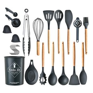 Set di 35 Utensili da Cucina con Spatola, Accessori per Pasticceria, Portautensili, Frusta per Uova, Separatore e Altri Essenziali - Product Image 2