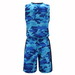 ชุดบาสเก็ตบอลสำหรับวัยรุ่นผู้ชาย,ชุดทีมเจอร์ซีย์กีฬาสำหรับวิทยาลัย - Product Image 4