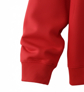 Sudadera de invierno de algodón polar teñida lisa, ecológica, fabricada en fábrica, para hombre, de ajuste holgado y peso pesado, al por mayor - Product Image 3