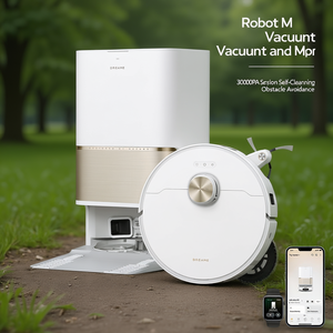 Robot Vacuum and <b>Mop</b> with 30000Pa Suction Self-Cleaning Obstacle Avoidance - Product Image 3