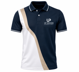 เสื้อโปโลผู้ชายแบบกำหนดเอง แห้งเร็ว ผ้าฝ้าย สำหรับทีมกอล์ฟ ชุดยูนิฟอร์ม  โลโก้สั่งทำได้ ชุดกีฬาองค์กร ผู้ผลิต OEM ODM - Product Image 1