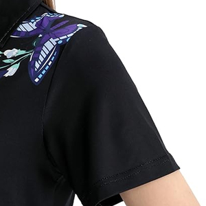 ZABEX SPORTS Polo tricoté respirant pour femme, haut tendance ZABEX SPORTS, polo à manches courtes pour femme, vêtements décontractés OEM ODM - Product Image 3