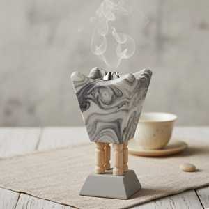 Elegant Bakhoor <b>Burner</b> Resin Wooden Religious Eco-Friendly Durable Aromatherapy Diffuser Catalytic Fragrance Incense <b>Burner</b> Wood - Product Image 1