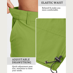 Capri Pant For Men's Summer Multi Pocket Casual Cotton <b>Elastic</b> Capri Pants Tactical Breeches Premium Outdoor <b>Trousers</b> Breathable - Product Image 6