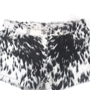 Your Own Design Customized <b>Men</b> Cowhide <b>Shorts</b> High Street Fashion <b>Elastic</b> <b>Waist</b> <b>Men</b> Cowhide <b>Shorts</b> For Sale - Product Image 6