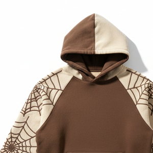 Sudadera con Capucha Personalizada con Logotipo de Telaraña, Estilo Harajuku, Hip Hop, Unisex, de Forro Polar Grueso para Invierno, con Estampado Digital - Product Image 4