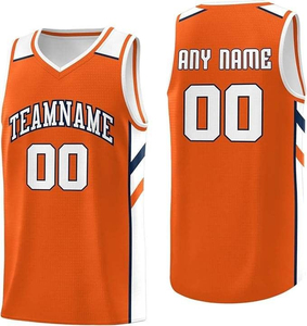 Custom Reversible Basketball Jersey Breathable <b>Mesh</b> Basketball Uniform Professional Team Wear Sublimation Basketball Shirt - Product Image 4