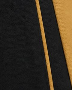 Shorts de sport pour femmes noir et jaune moutarde, séchage rapide, respirant, taille élastique, pour la gym, le fitness, les vêtements de sport décontractés - Product Image 5