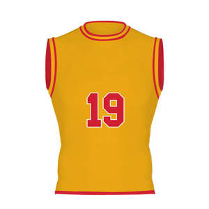Ensemble de compression d'entraînement de football américain 7v7 pour jeunes joueurs, maillots de football à 7 drapeaux personnalisés par sublimation - Product Image 4