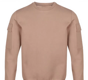 Sweat-shirt décontracté pour homme, coupe ample, mélange de coton, manches longues, col rond, confortable, pull décontracté, mode d'hiver, OEM ODM, vente en gros - Product Image 6
