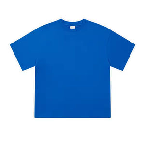 เสื้อยืดโอเวอร์ไซส์ผู้ชาย คอกลม แขนสั้น ผ้าฝ้าย นุ่ม สบาย สไตล์ลำลอง สตรีทแวร์ เรียบง่าย - Product Image 6