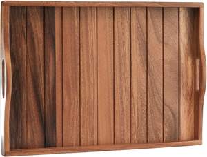 Handmade Eco-Friendly <b>Tray</b> Luxury Mango <b>Wood</b> <b>Serving</b> <b>Tray</b> Durable & Dishwasher <b>Tray</b> Safe Perfect Addition <b>Tray</b> Home Decor - Product Image 3