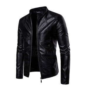 <b>Top</b> Selling Men Winter Sheep <b>Leather</b> Jacket Pakistan <b>High</b> Quality Durable Warm <b>Leather</b> Jacket Perfect For Cold Weather Men - Product Image 1