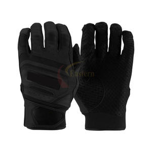 Guantes Deportivos Negros Transpirables con Diseño de Dedos Completos y Patrón Sólido para Entrenamiento y Ejercicio - Product Image 5