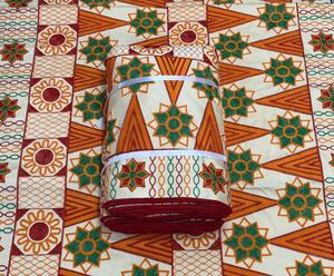 Couverture Kantha vintage en coton, patchwork fait main, imprimée, réversible, pour toutes les saisons - Product Image 1