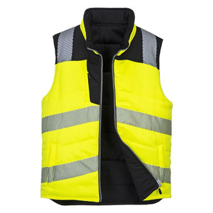 Customized Logo Printed Construction Safety Vest New Design Custom Made Safety Zip Vest <b>Jackets</b> for <b>Worker</b> Use - Product Image 2