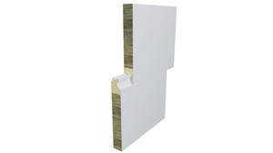 PROCK 50 mm pour panneau mural extérieur, isolation ignifuge haute densité, résistant à l'eau, design moderne pour usage en entrepôt - Product Image 3