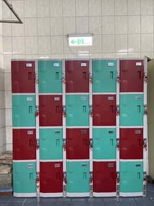 Medium Size ABS Plastic Commercial Coin Operated Dent & Scratch Resistant Locker with Easy Assembly for Fitness Centers - Product Image 2