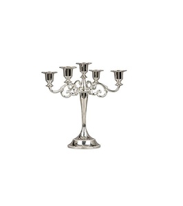 Ornate metal candelabra <b>candle</b> holder elegant centerpiece for <b>wedding</b> table decoration classic home interior styling item - Product Image 2