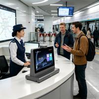 Dispositif de traduction linguistique à double écran de 10,1 pouces, traduction instantanée, conversion automatique par IA pour les voyages, les réunions d'affaires