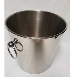 Cubo de Almacenamiento para Artículos de Fiesta, Recubierto de Polvo Negro, Nuevo, Decorativo, Grande, Resistente, para Hielo y Cerveza - Product Image 5