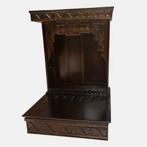 Altar para el Dios de la Riqueza y el Dios de la Tierra, hecho de madera de acacia - Chu Phuoc - Product Image 1